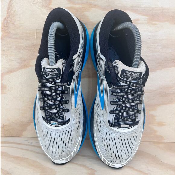 Brooks -Adrenaline GTS 18 -Running Shoes -Gray/Blue -Women's -9.5(B)-1202681B114 - Picture 7 of 9